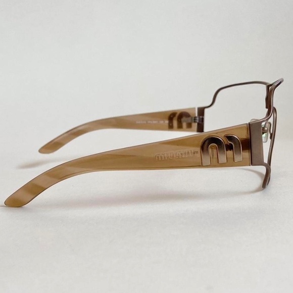 Vintage Y2K Miu Miu Glasses No Lenses - Picture 2 of 4
